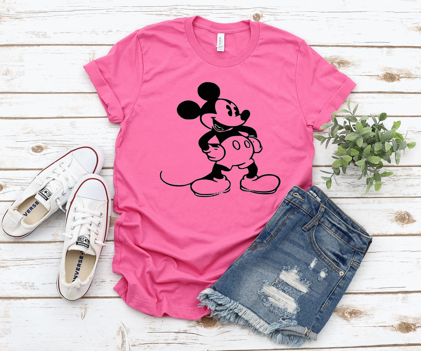 Retro Mickey Mouse  ~ Unisex T-Shirt or Ladies Tank Top ~ Adult, Youth and Toddler Sizes