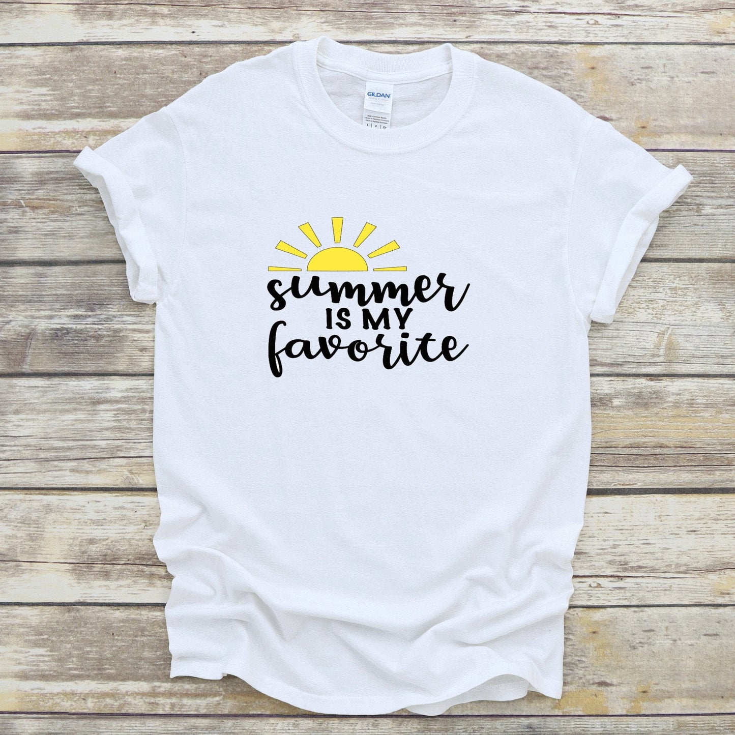 Summer Is My Favorite ~ Unisex T-Shirt or Unisex T-Shirt or Ladies Tank Top ~ Adult, Youth and Toddler Sizes