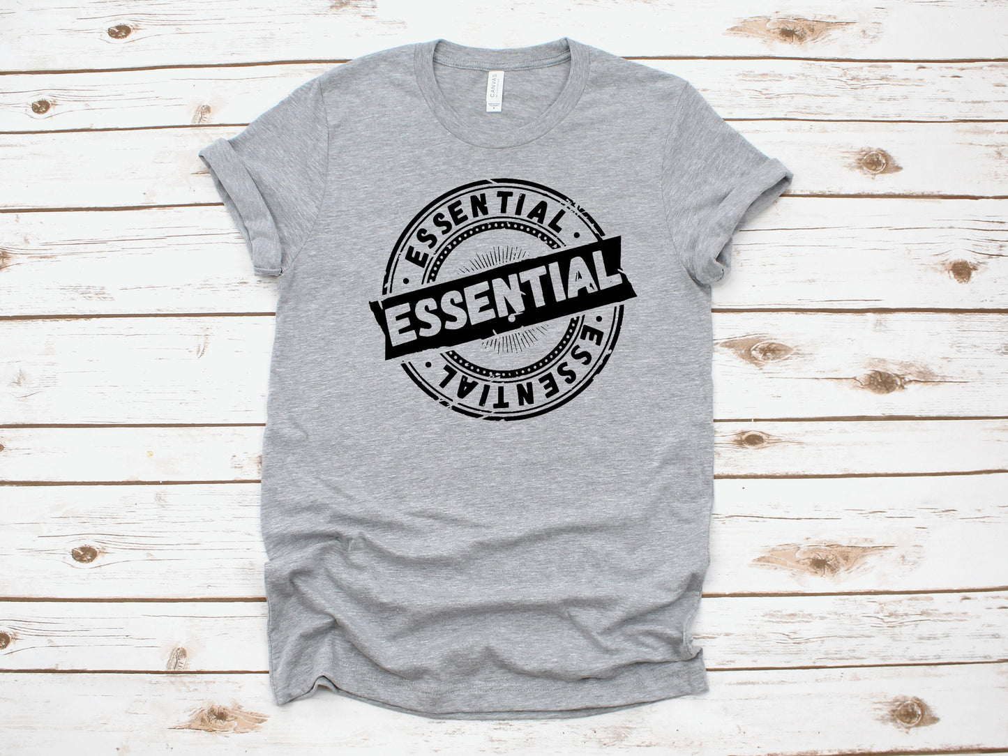 Essential Worker  ~  Adult Unisex T~Shirt or Ladies Tank Top