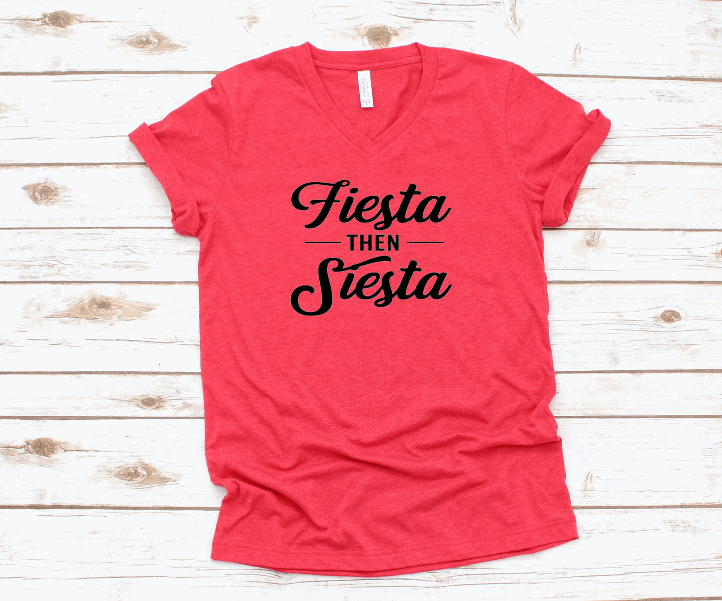 Fiesta then Siesta Vacation Mexico Spring Break ~ Unisex T-Shirt or Ladies Tank Top ~ Adult, Youth and Toddler Sizes