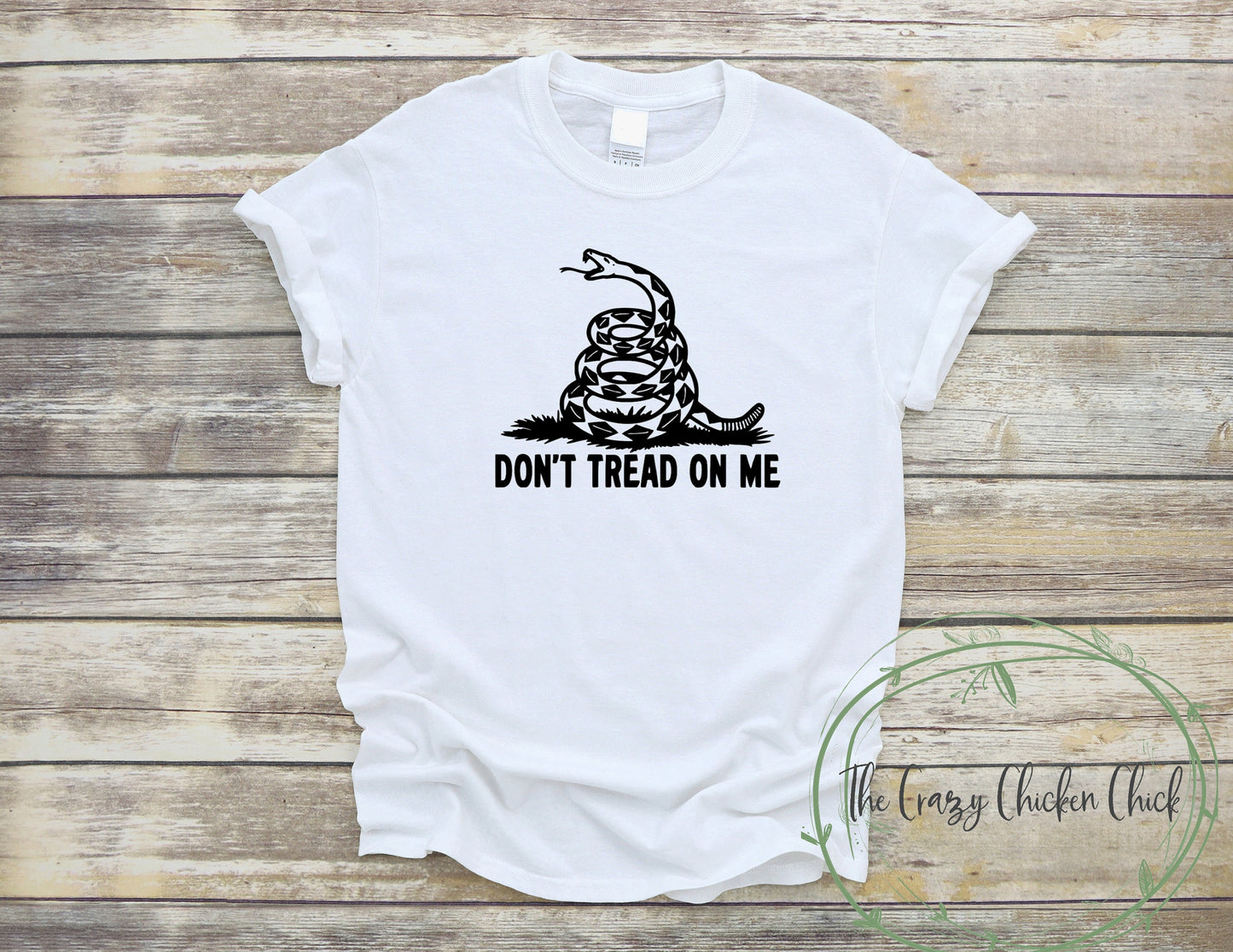 Don't Tread on Me Snake Patriotic Flag USA American ~  Ladies Tank Top ~ Adult, Youth and Toddler Sizes