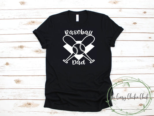 Baseball Dad ~ Adult Unisex T~Shirt