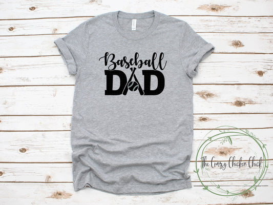 Baseball Dad ~ Adult Unisex T~Shirt