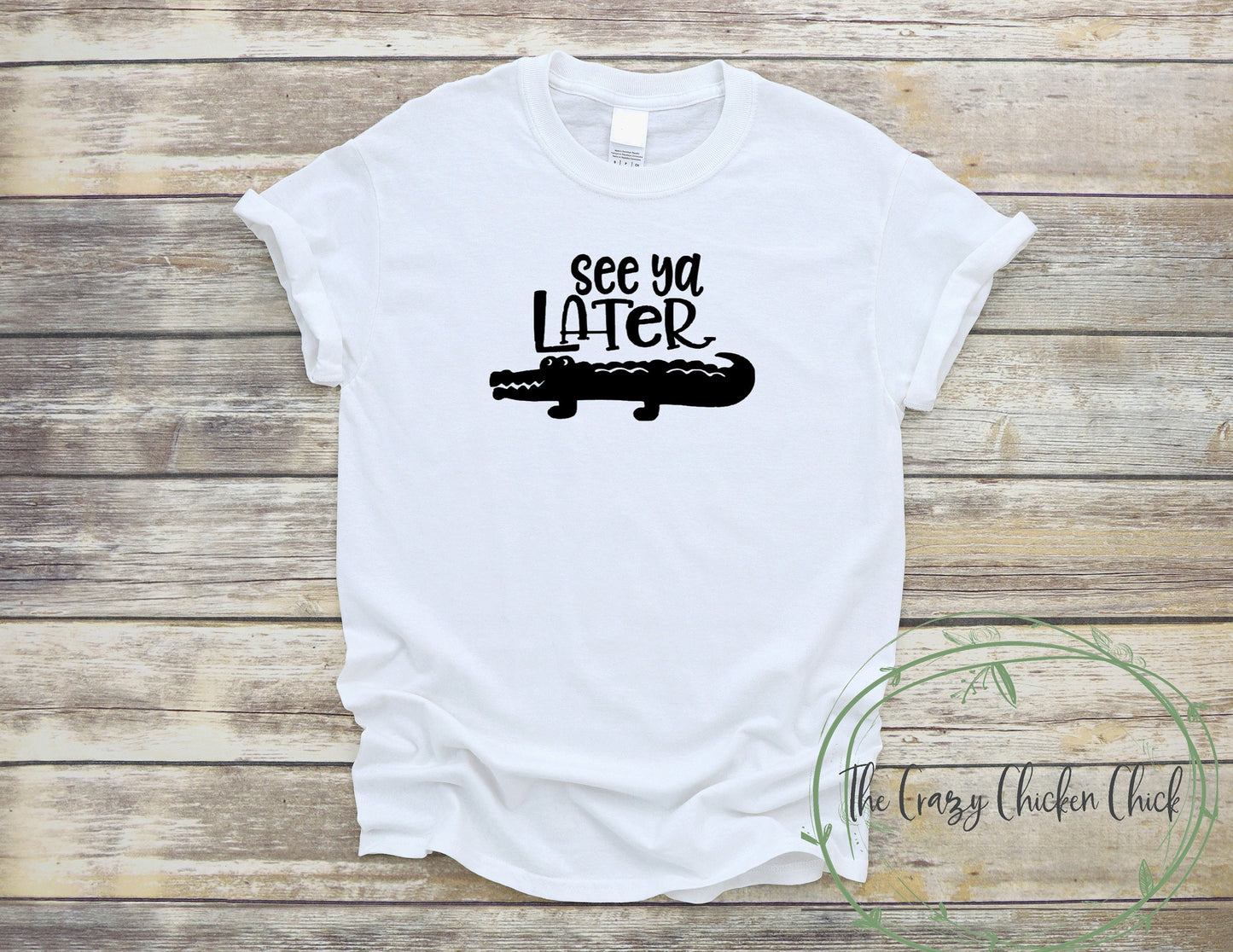 See You Later Alligator Unisex T Shirt or Tank Top - Adult, Youth & Toddler Sizes