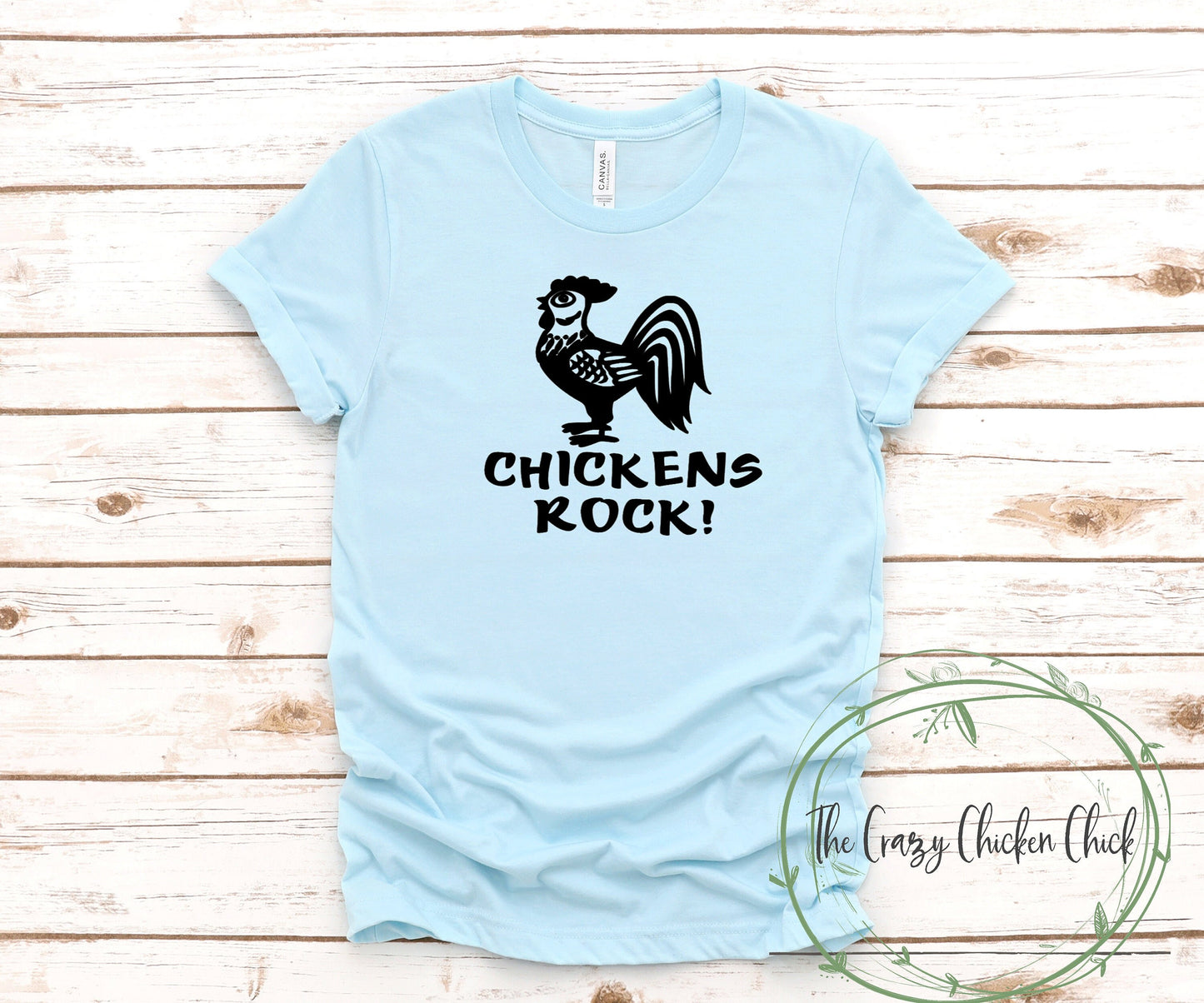 Chickens Rock - Unisex T Shirt or Tank Top - Adult, Youth and Toddler Sizes