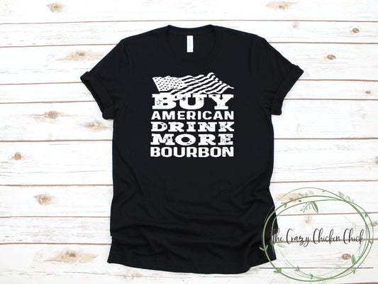 Buy American - Unisex T-Shirt or Ladies Tank Top