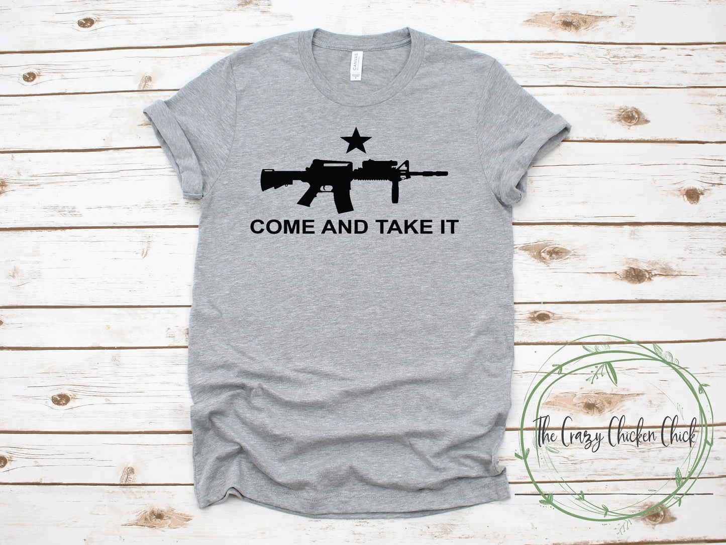 Come and Take it With Gun - Gun Control - American Second Amendment - Unisex T shirts or Tank Top